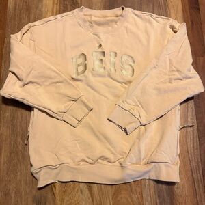BEIS Cream Sweatshirt